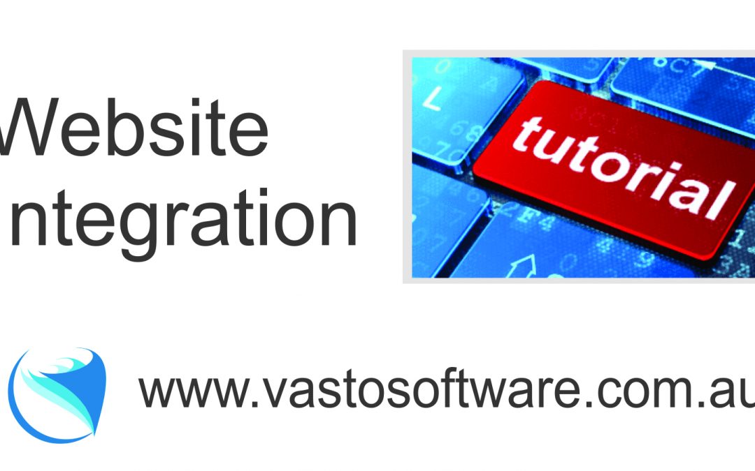 Is your website fully integrated with Vasto?